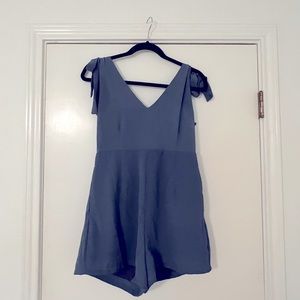 Buddy Love Blue Romper